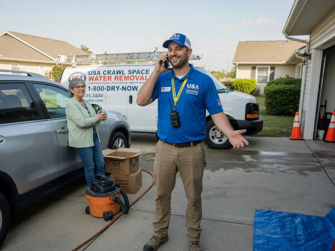 Crawl Space Water Removal Mead, NE FAQs